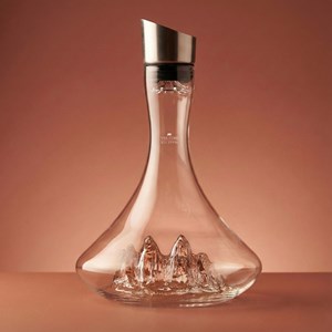Carafe à décanter topographic : gran paradiso