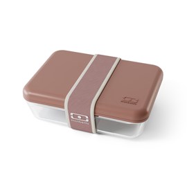 Lunch box verre 600 ml rose