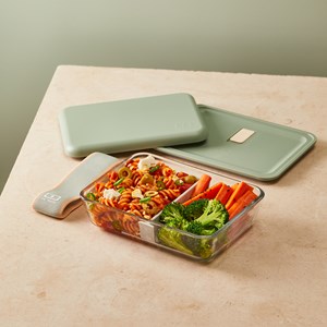 Lunch box verre 600 ml vert