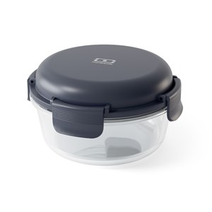 Bol à salade en verre 950ml bleu