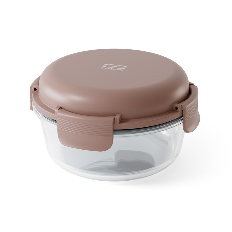 Monbento - Bol à salade en verre 950ml rose