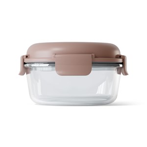 Bol à salade en verre 950ml rose