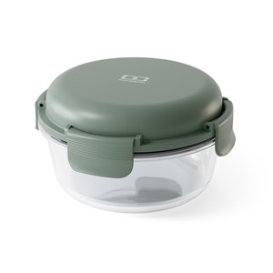 Bol à salade en verre 950ml vert