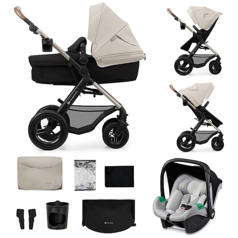 Poussette trio moov 2 air sand beige