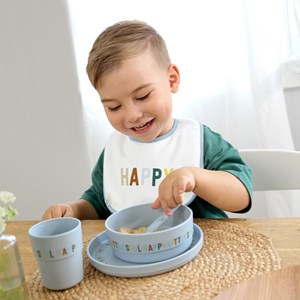Coffret repas en polypropylène et cellulose happy fruits citron