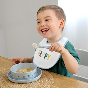 Coffret repas en polypropylène et cellulose happy fruits citron