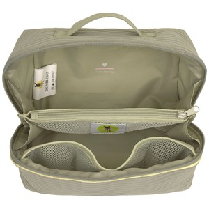 Trousse de toilette flex coutures à vagues menthe
