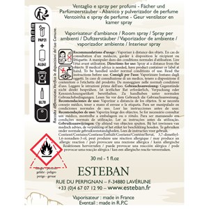 Éventail citronelle et menthe