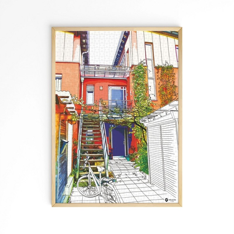 Puzzle 1000 pièces : balade à munich