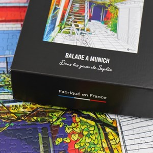 Puzzle 1000 pièces : balade à munich