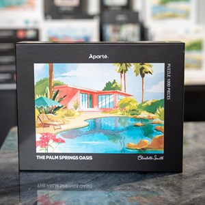 Puzzle 1000 pièces : palm springs oasis