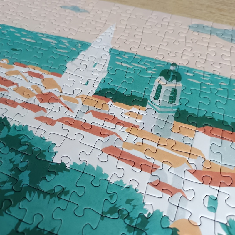 La Rochelle Puzzle – 1000 Teile Mit Detailreicher Hafenansicht
