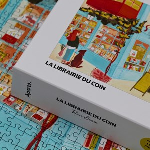 Puzzle 1000 pièces: la librairie du coin