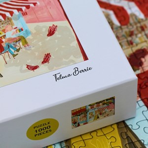 Puzzle 1000 pièces: la librairie du coin