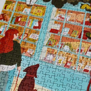 Puzzle 1000 pièces: la librairie du coin