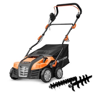 Scarificateur & émousseur chester 1800w - 40cm - pour un gazon régénéré