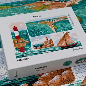 Puzzle 1000 pièces : bretagne