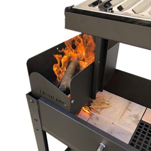 Barbecue bois parilla v lenagrill - cuisine argentine authentique - brasero pro