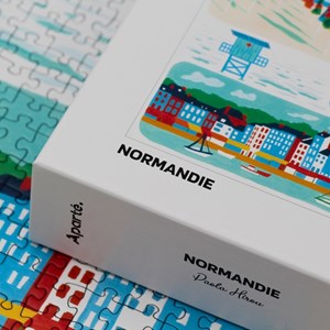 Puzzle 1000 pièces : normandie