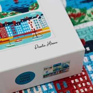 Puzzle 1000 pièces : normandie