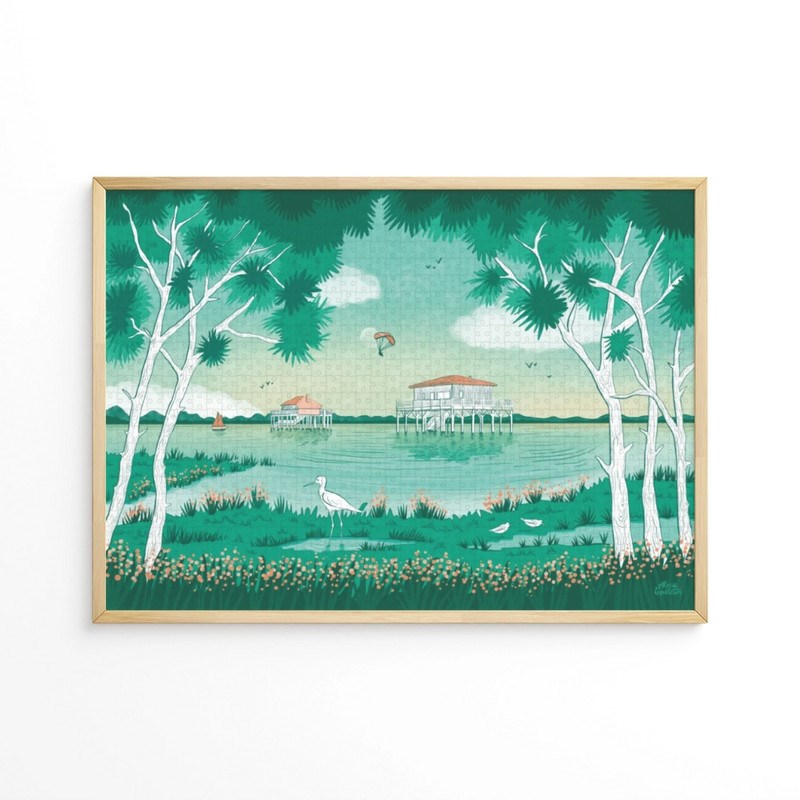 Puzzle 1000 pièces : bassin d'arcachon