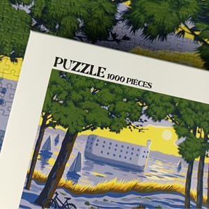 Puzzle 1000 pièces : fort boyard