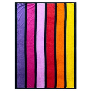 Serviette de plage xl - happy chic xl