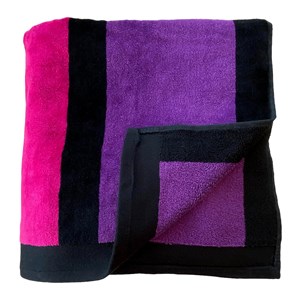 Serviette de plage xl - happy chic xl