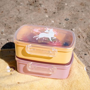 Lot de 2 lunch box la plage des licornes