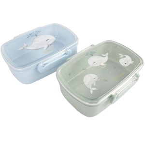 Lot de 2 lunch box les contes de christian la baleine