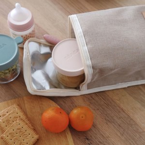 Sac repas isotherme terre d'argile