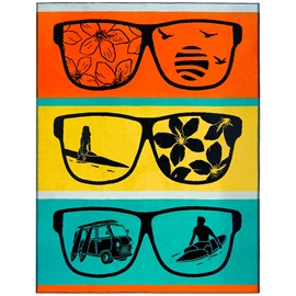 Serviette de plage xl - mondrago