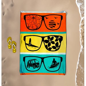 Serviette de plage xl - mondrago