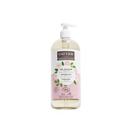 Gel douche sans sulfate - parfum rose - pivoine - 1l