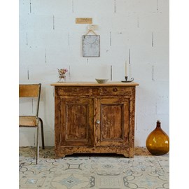 Gilbert, le buffet en bois patiné n°1512