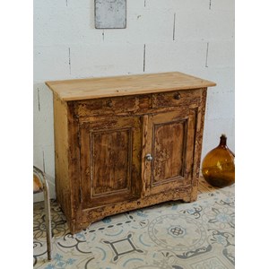 Gilbert, le buffet en bois patiné n°1512