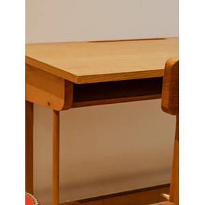 Bureau et son banc en bois n°527