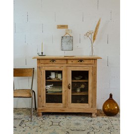 Gilbert, le buffet vitré en bois n°1513