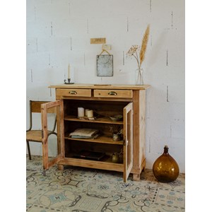 Gilbert, le buffet vitré en bois n°1513