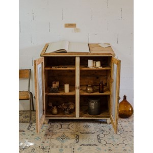 Guy, le garde-manger en bois beige n°36