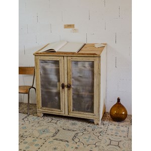 Guy, le garde-manger en bois beige n°36