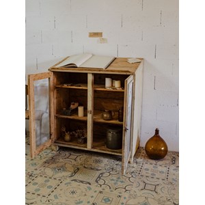 Guy, le garde-manger en bois beige n°36