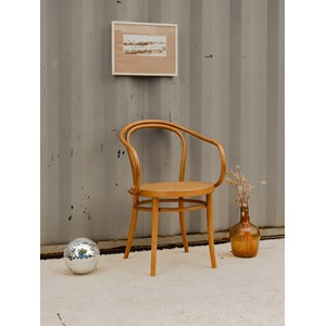 Fauteuil en bois et osier n°932