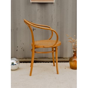 Fauteuil en bois et osier n°932