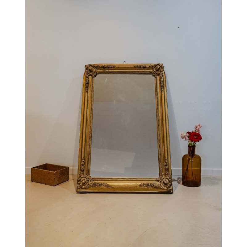 Debongout - Grand miroir style louis-philippe doré n°1163