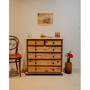 Garance, la commode en bois brut n°616