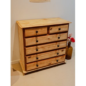 Garance, la commode en bois brut n°616