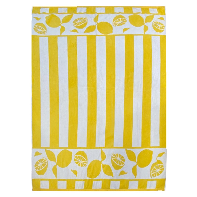 Serviette de plage xl - limona