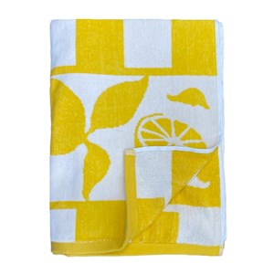 Serviette de plage xl - limona
