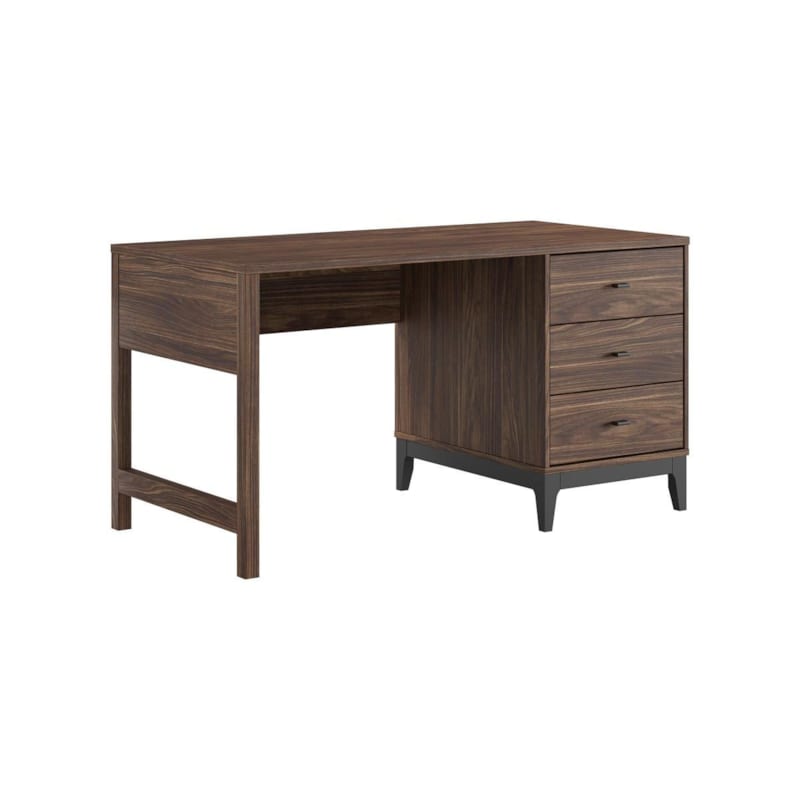 Bureau ilyas couleur noyer